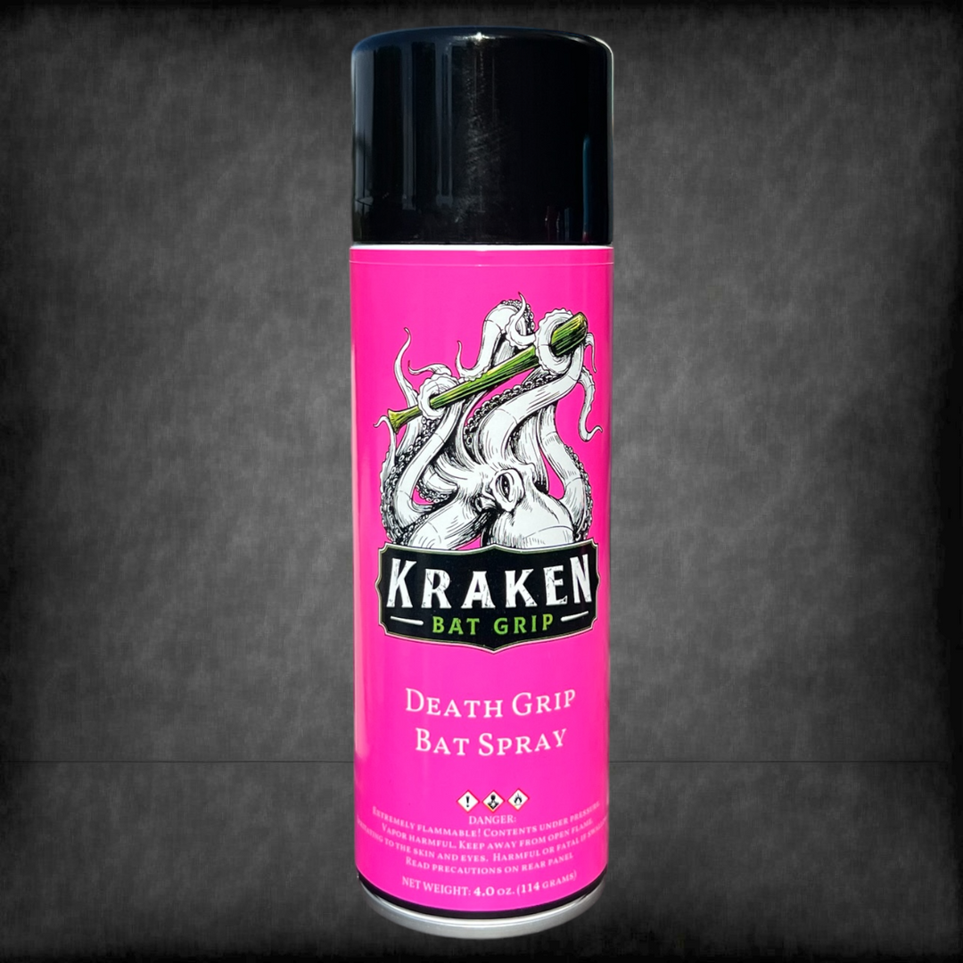 Kraken Death Grip Bat Spray - Hot Pink Bubblegum