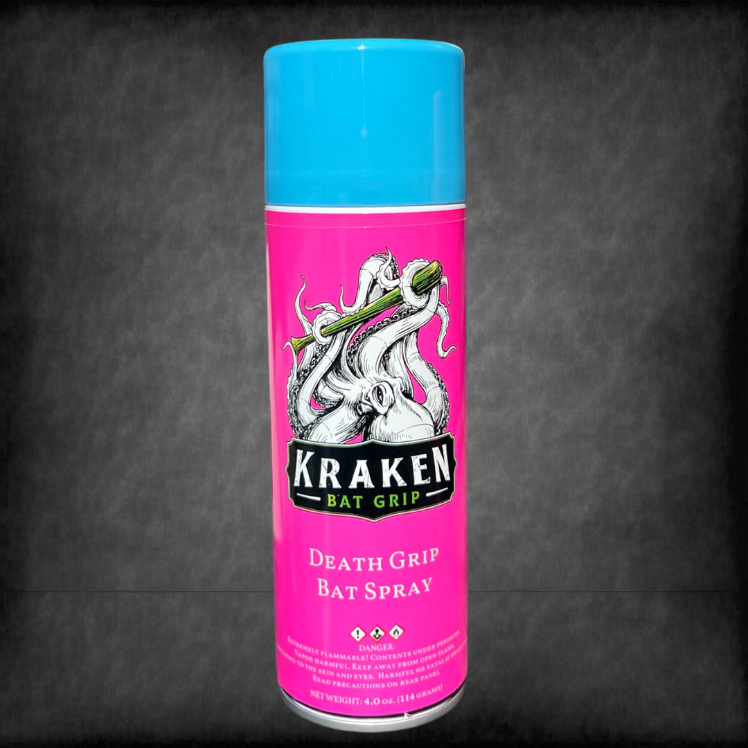 Kraken Death Grip Bat Spray - Hot Pink Bubblegum