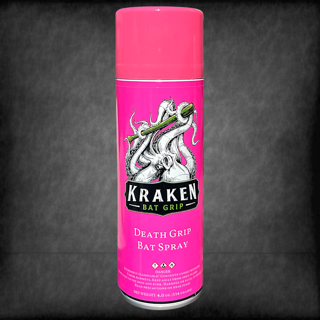 Kraken Death Grip Bat Spray - Hot Pink Bubblegum