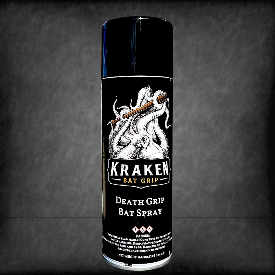 Kraken Death Grip Bat Spray - Black